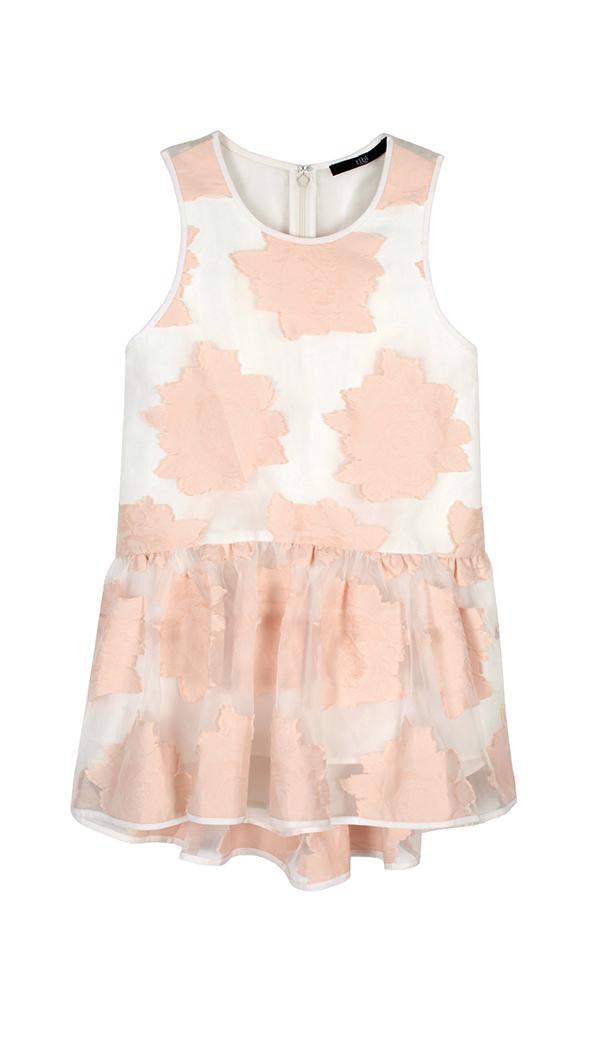 Ayame Fil Coupe Peplum Top