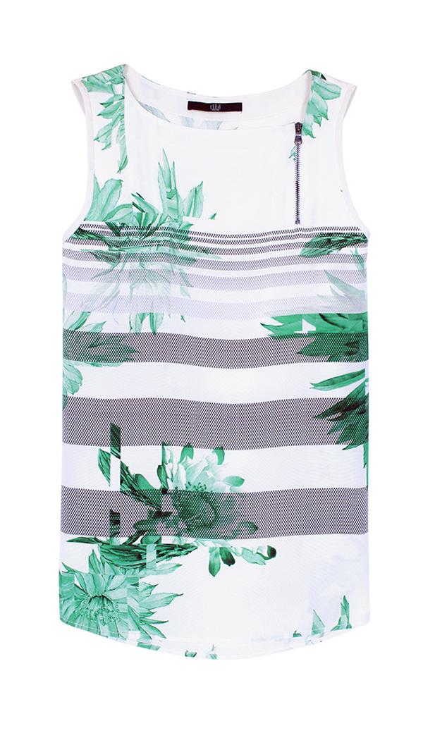 Sierra Mesh Sleeveless Top