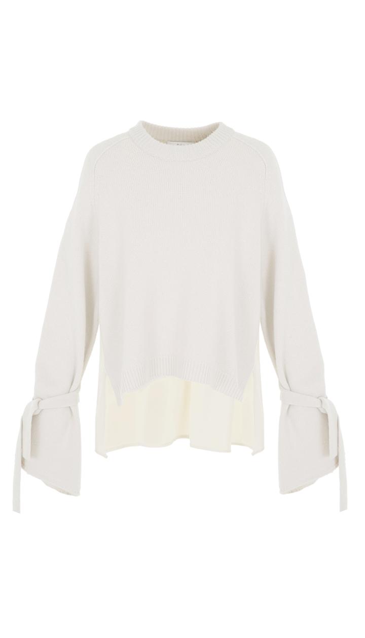 Cashmere Silk Combo Sweater