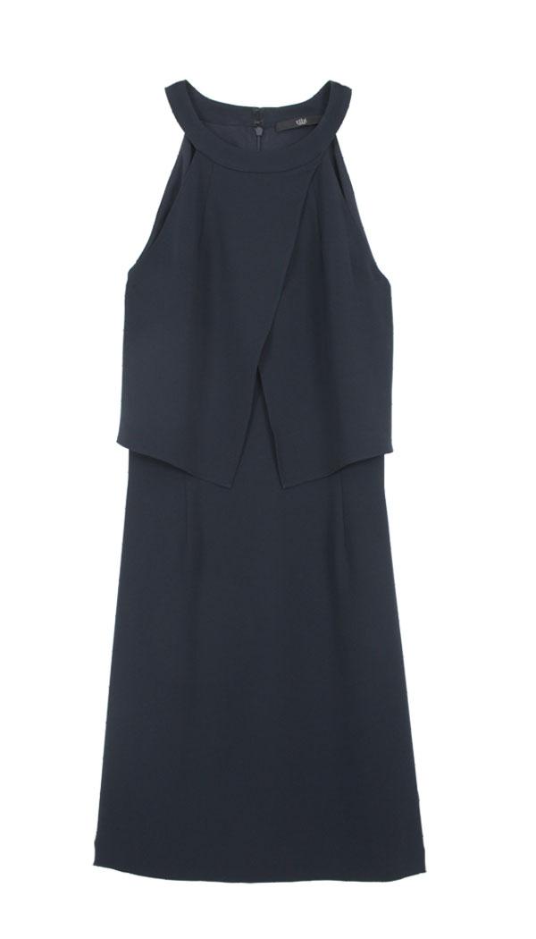 Bibelot Crepe Halter Dress