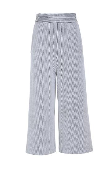 Crinkle Ribbed Knit Nerd Pants