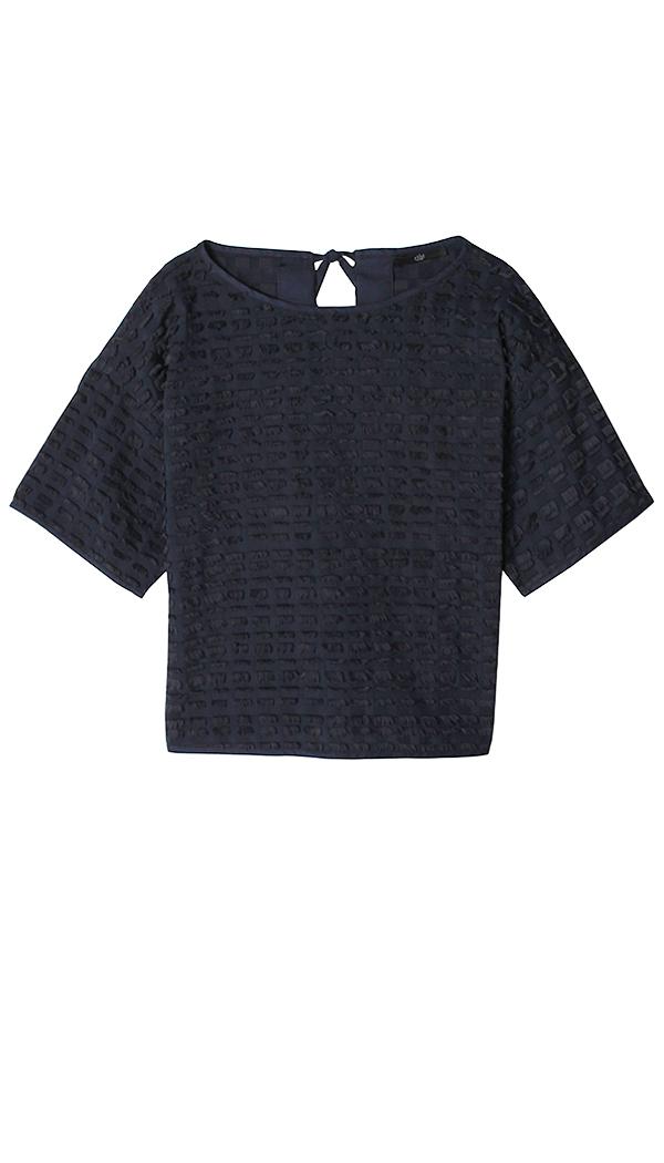 Fil Coupe Scoopneck Top