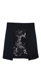 Crochet Embroidered Skirt