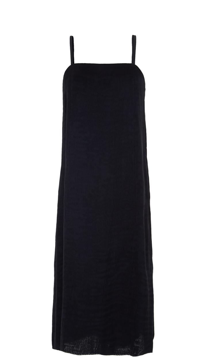 Accordion Slip Dress