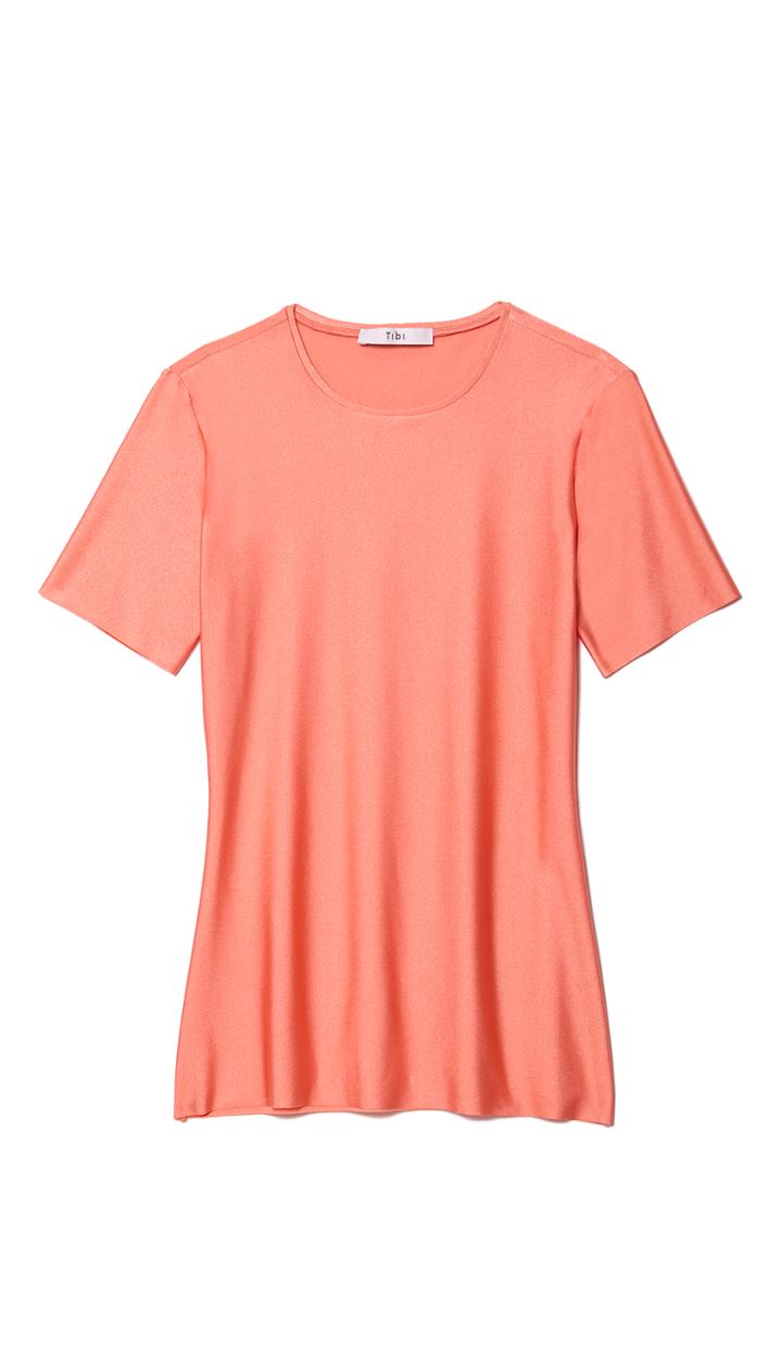Stretch Knit Slim Baby Tee