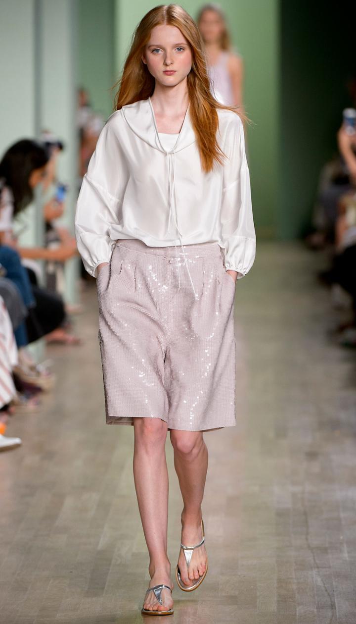 Parachute Silk Anorak Top