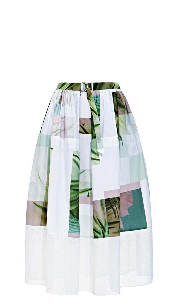 Fiore Di Cactus Full Skirt