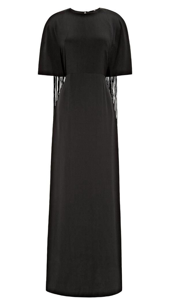 Gobi Fringe Long Dress