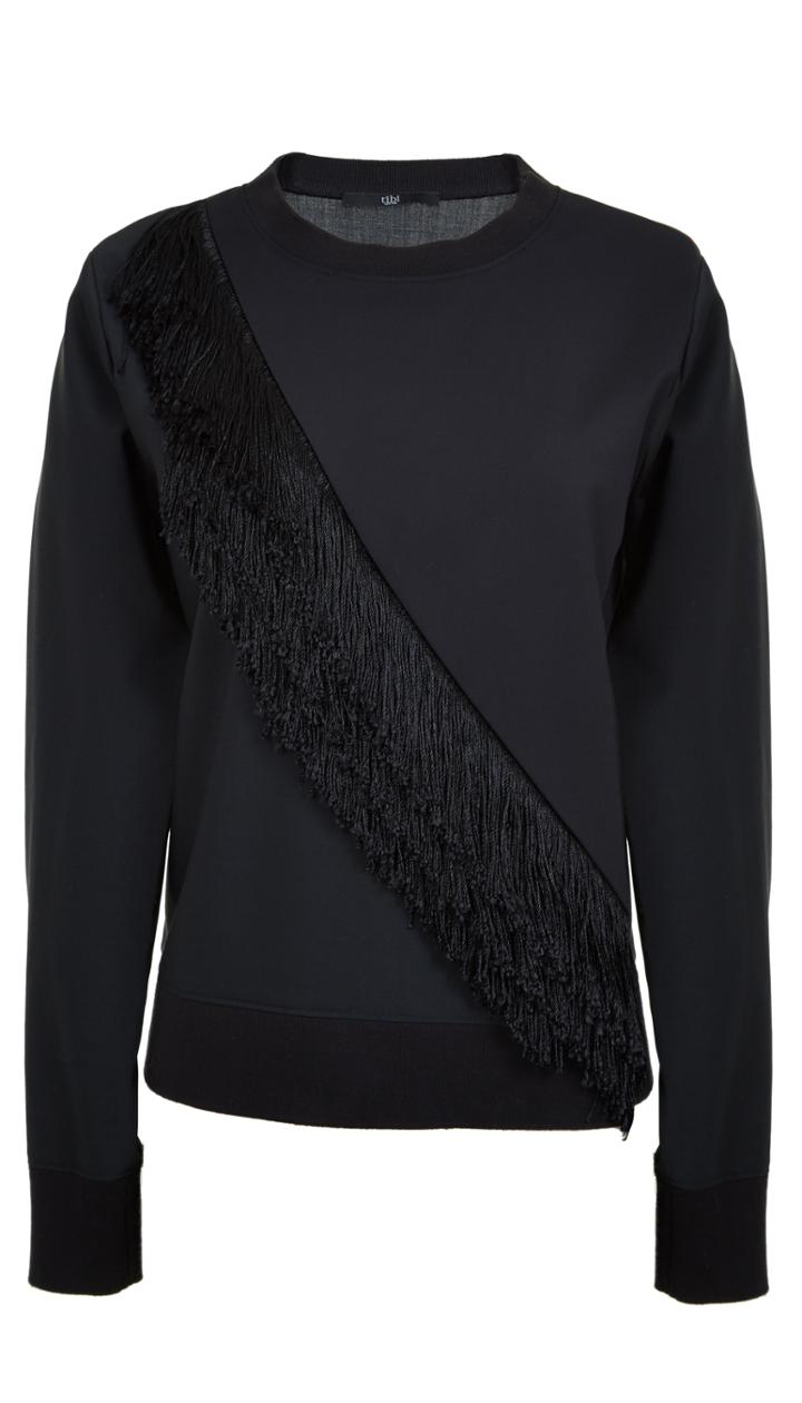 Fringe Ribbed Easy Top