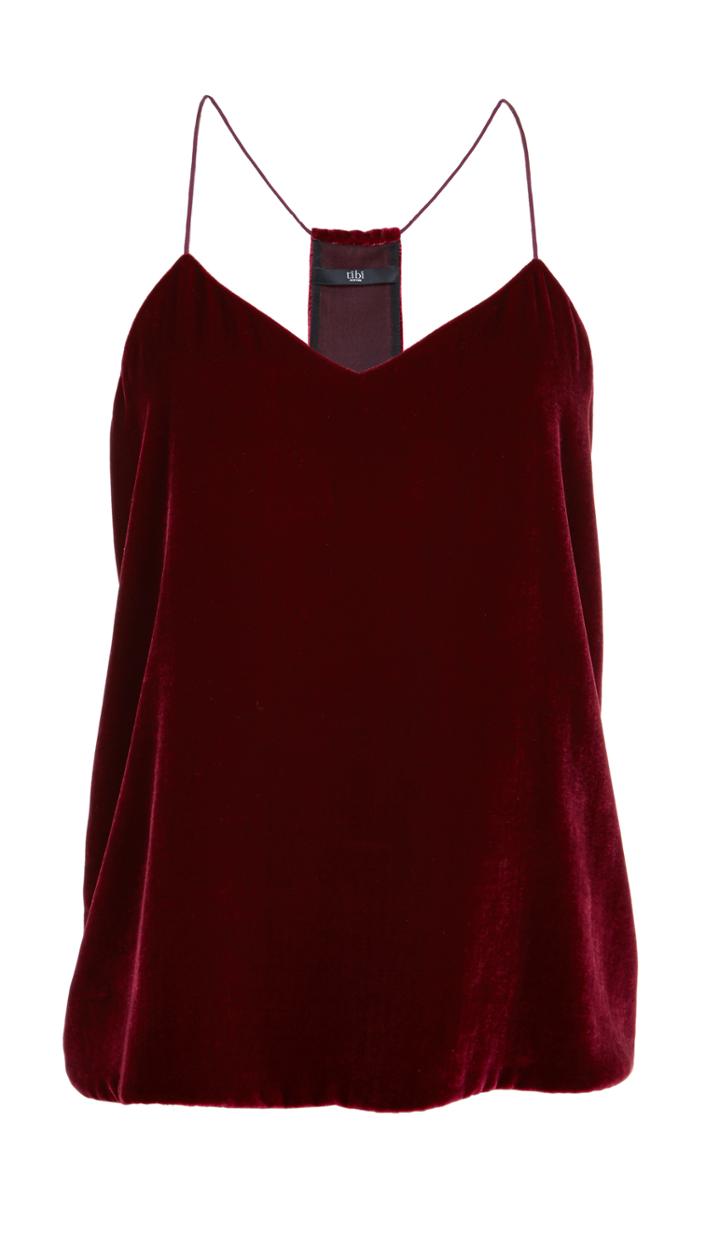 Silk Velvet Cami