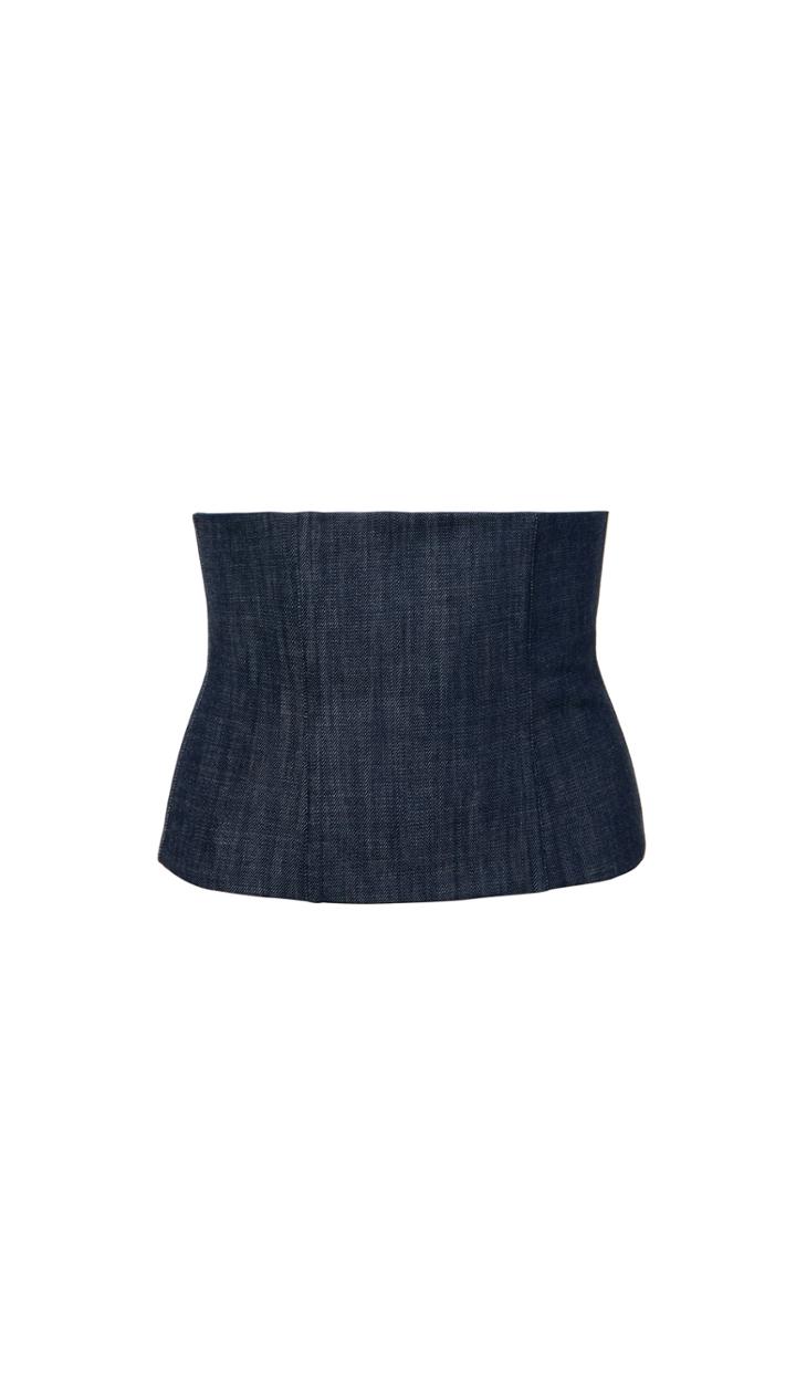 Raw Denim Corset