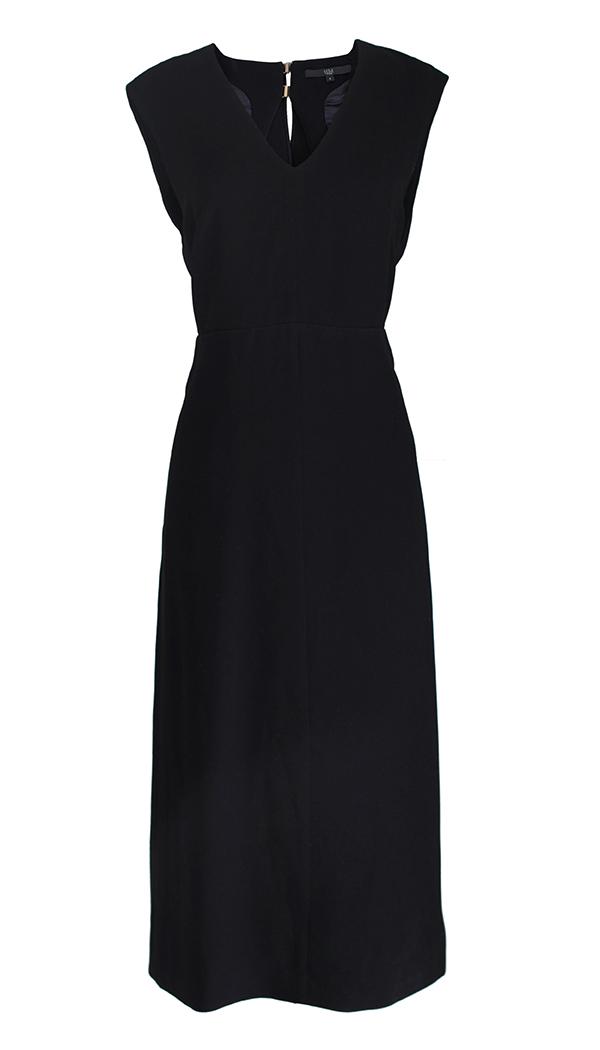 Draped Midi Dress
