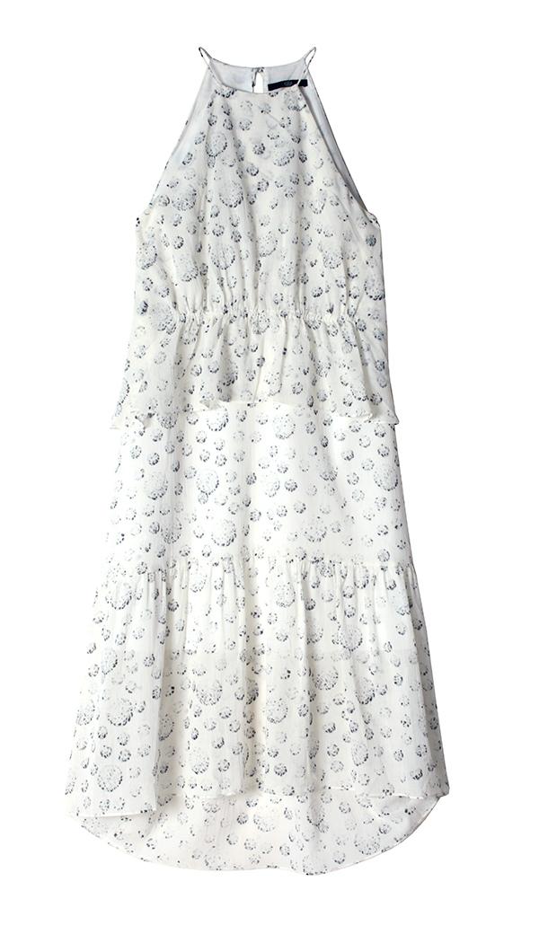 Shibori Dots Layered Dress