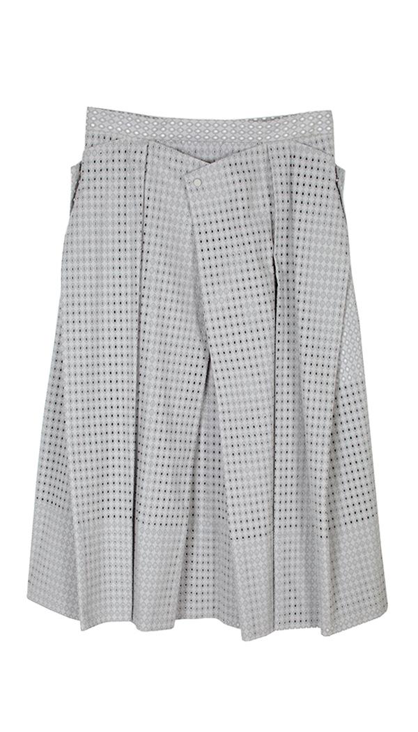 Riko Eyelet Origami Skirt