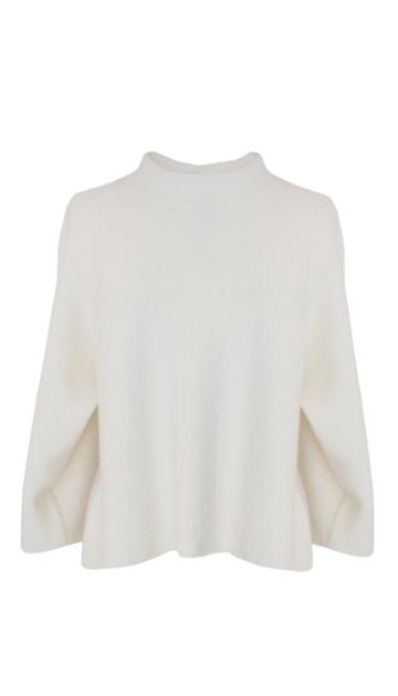 Kasa Woolen Cape Pullover