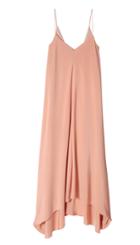 Silk Handkerchief-hem  Dress