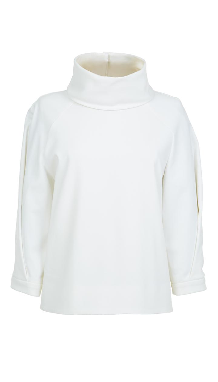 Agathe Cropped Sleeve Top
