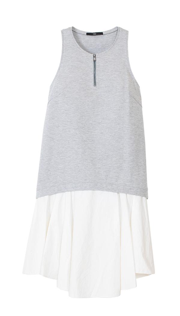 Italian Ponte Tank Dress