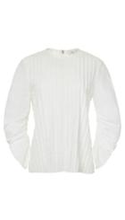 Helena Dobby Pintucked Top