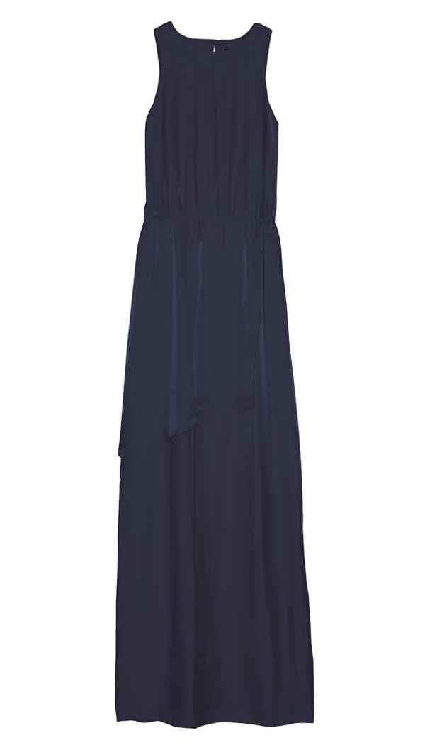 Flume Asymmetrical Long Dress