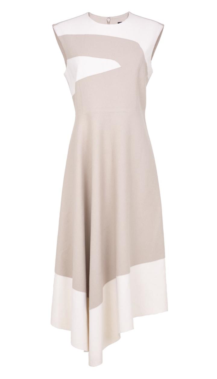 Siku Applique Draped Dress
