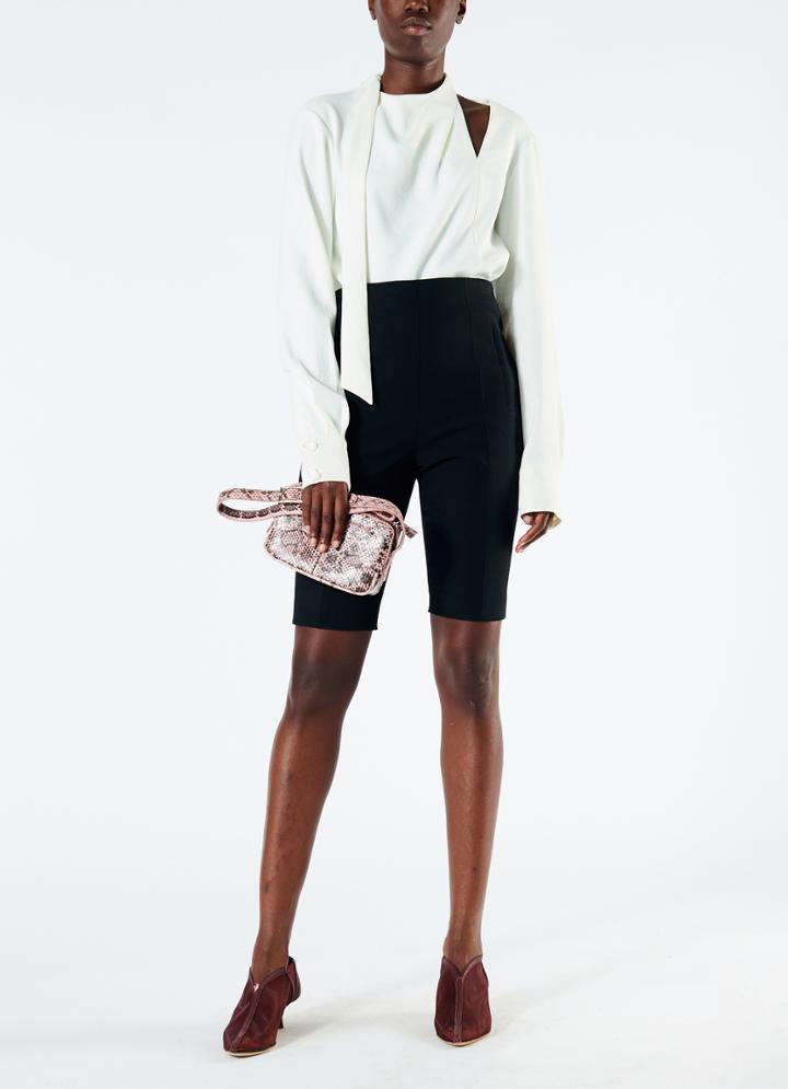 Anson Stretch High Waisted Biker Shorts