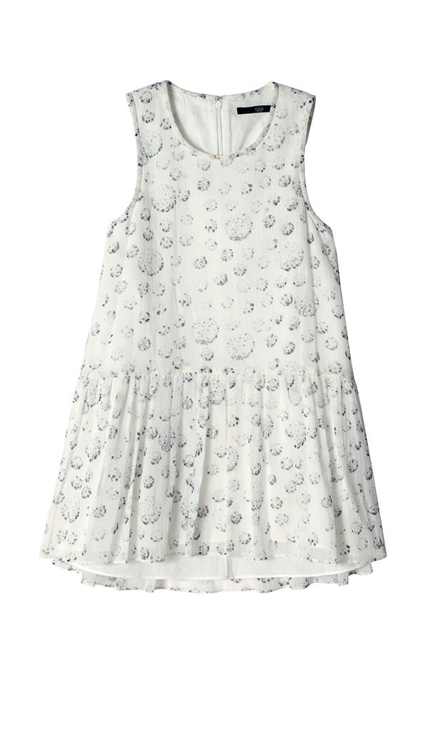 Shibori Dots Racerback Top