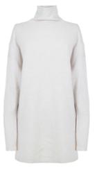 Rib Knit Funnel Neck Tunic