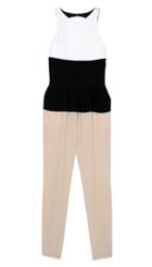 Colorblock Paneled Jumpsuit