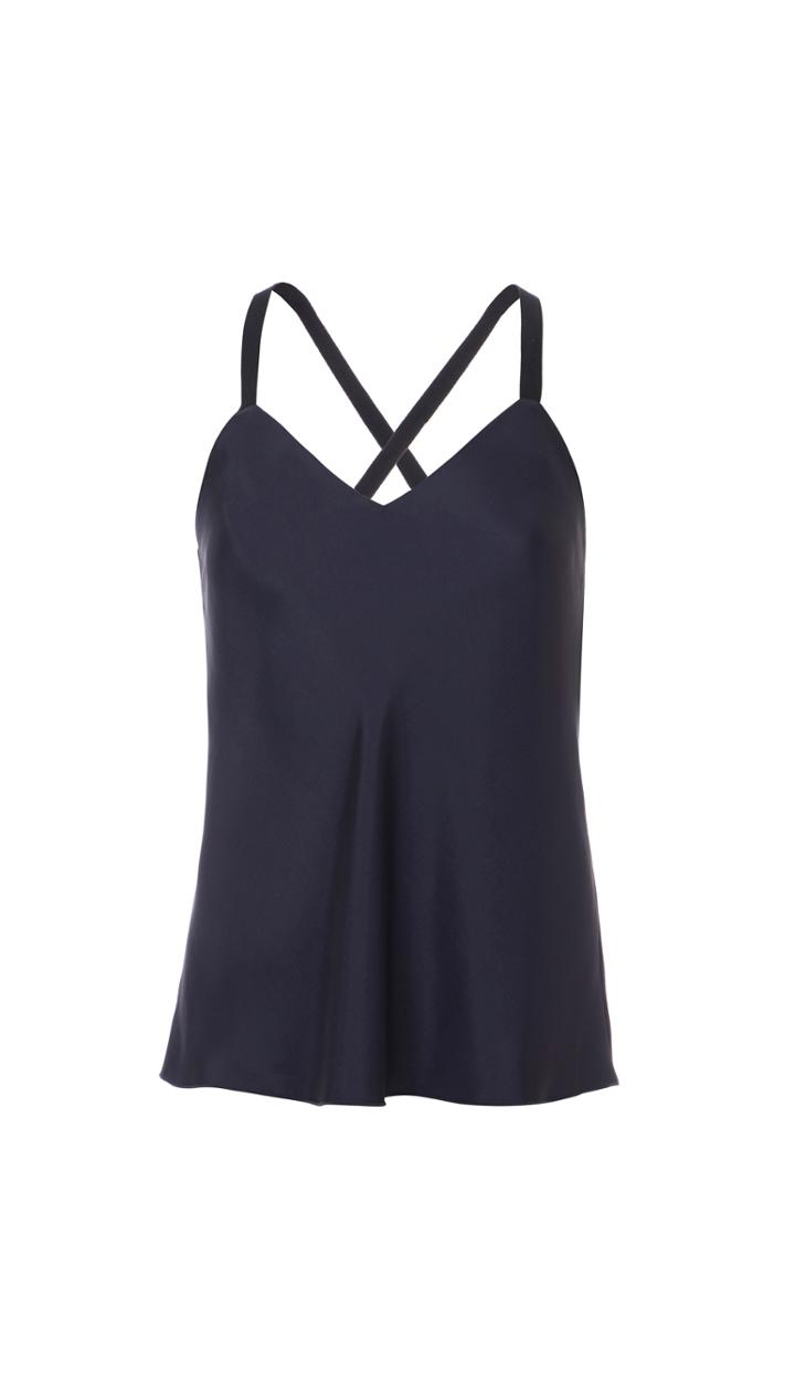 Mendini Twill Strappy Cami