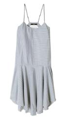 Striped Ruffle Cami Dress