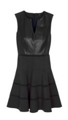 Leather Flirty Dress