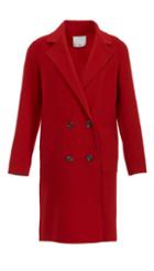 Reversible Luxe Double Faced Wool Coat
