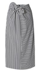 Ren Striped Knit Pencil Skirt
