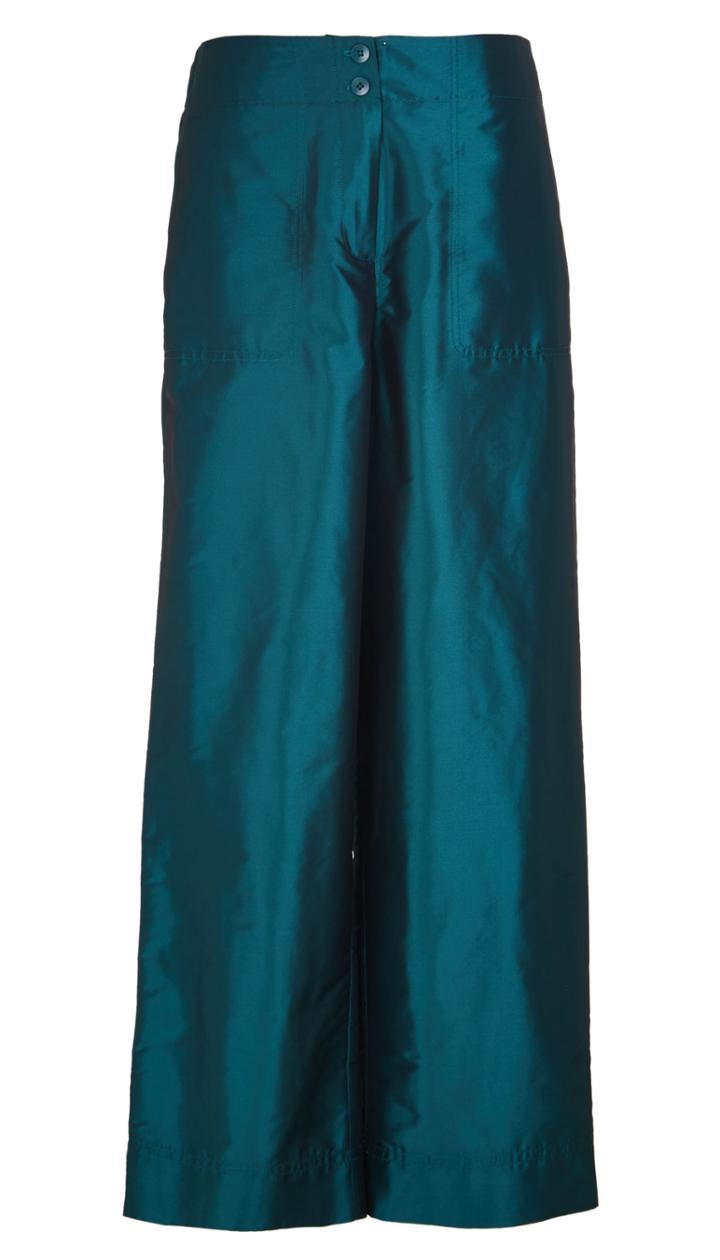 Penna Taffeta Relaxed Cargo Pants