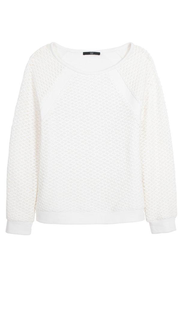 Cotton Crochet Easy Sweatshirt