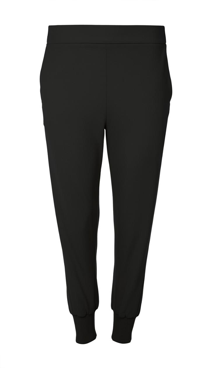 Structured Crepe Short Pull On Jogger