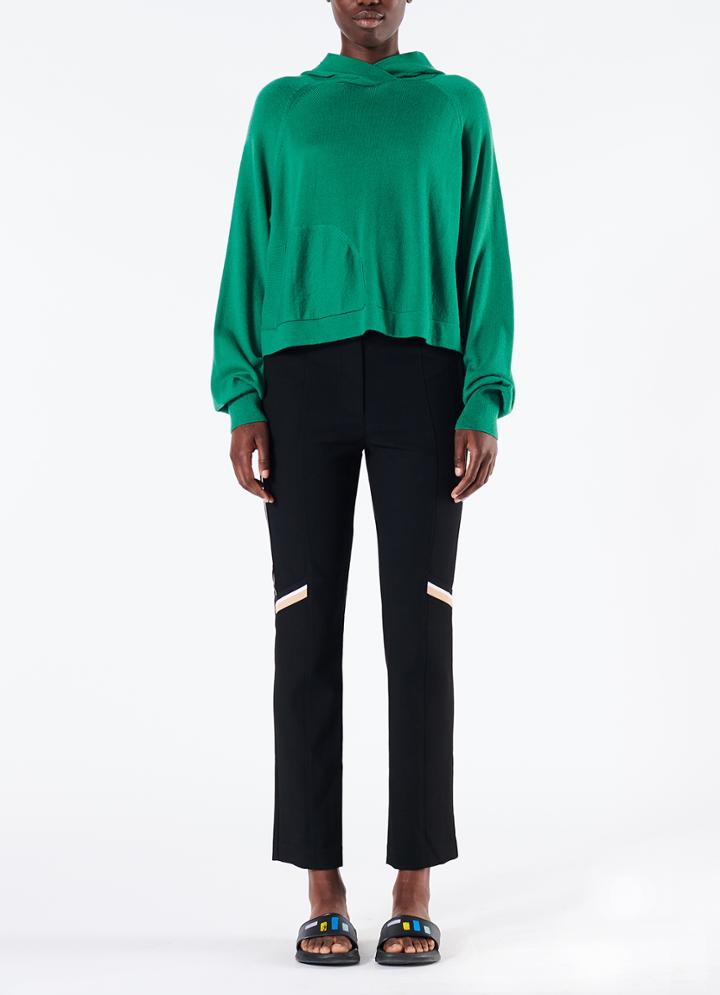 Washable Cropped Hoodie