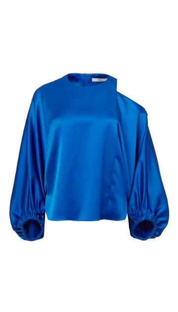 Celestia Satin Cut Out Top