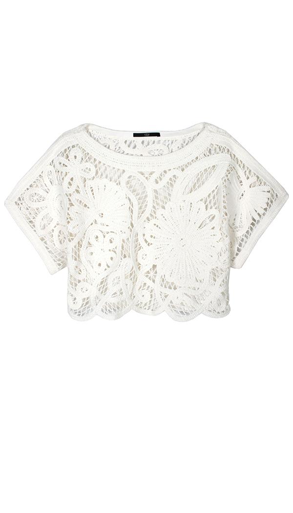 Mateo Crochet Cropped Top