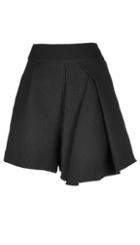 Corazon Jacquard Side Drape Shorts