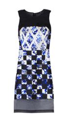 Rococo Sheer Paneled Dress