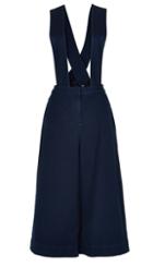 Denim Overalls With Removable Straps
