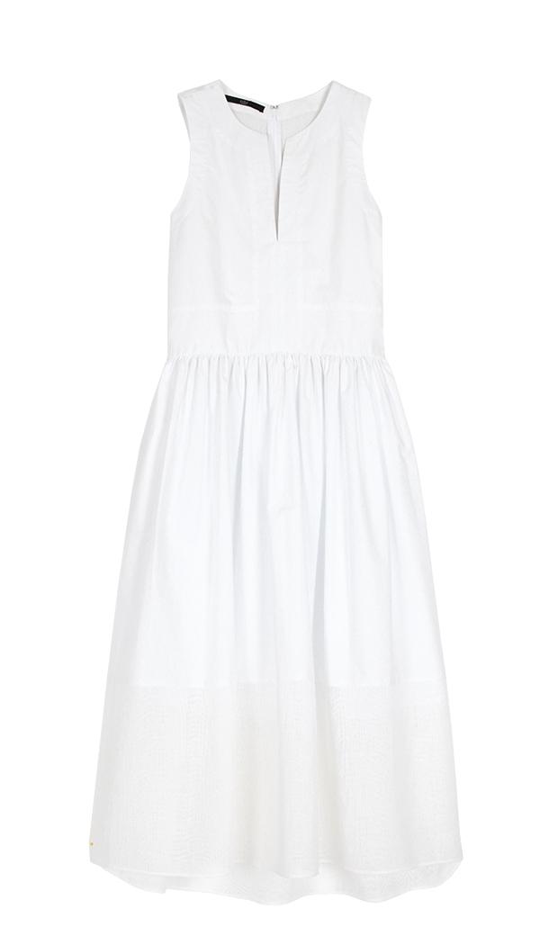 Ultra Matte Poplin Combo Dress
