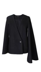 Quecha Felted Wool Cape Blazer