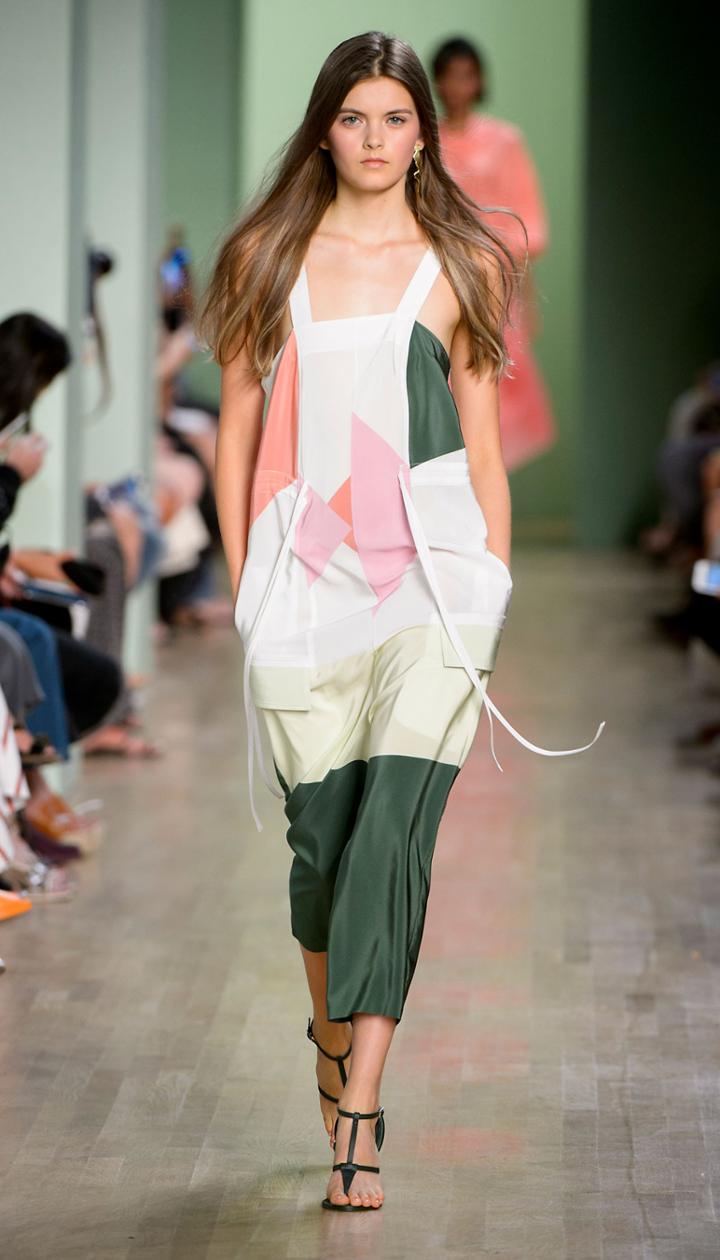 Pieza Print On Silk Jumpsuit