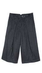 Cupro Piquet Relaxed Culottes