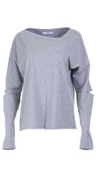 Mercerized Asymmetrical Tee