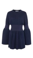 Merino Wool Sweater Mini Dress
