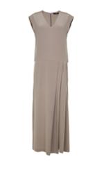 Silk Pleated Drape Jumpsuit
